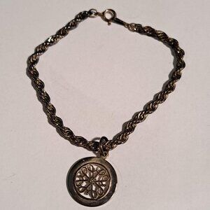 Avon award sterling silver bracelet with box vintage 1982 presidents club top 10